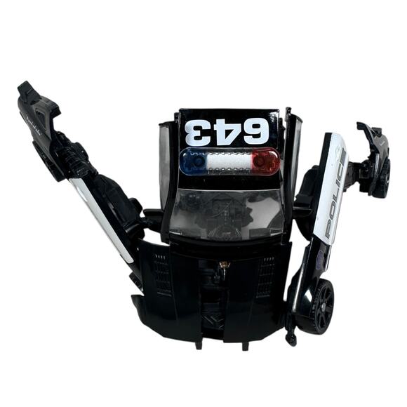 Transformers Barricade Converting Action Figure 7" Black Collectable Toy Police - Picture 4 of 6